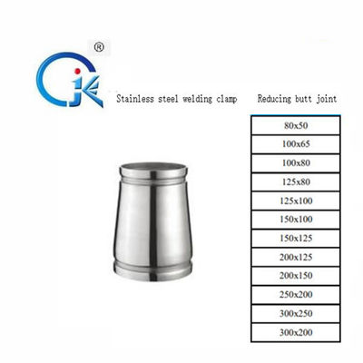 팔꿈치 Tee 환원제 관 이음, SS304 파이프는 ISO9000 DIN에 적합하여 홈을 팠습니다