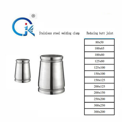 팔꿈치 Tee 환원제 관 이음, SS304 파이프는 ISO9000 DIN에 적합하여 홈을 팠습니다