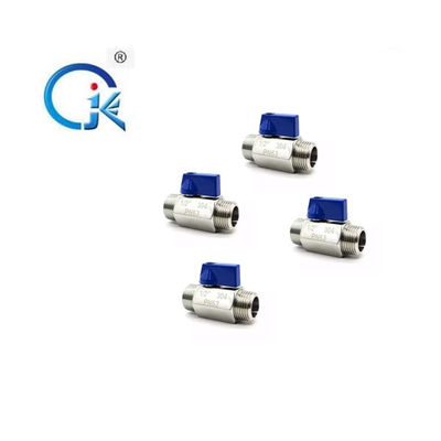 가열 앵글 밸브 SS316L을 기계화하는 OEM 작은 남자 여성 볼 밸브